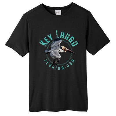 Key Largo Florida Pelican Design Tall Fusion ChromaSoft Performance T-Shirt