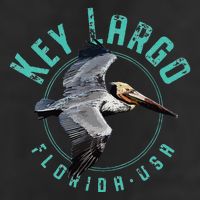 Key Largo Florida Pelican Design 11oz C Handle Ceramic Mug