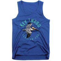 Key Largo Florida Pelican Design Tank Top