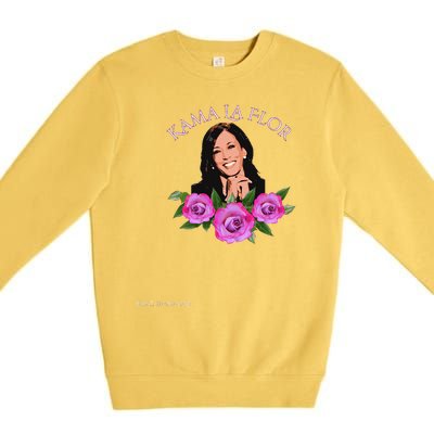 Kama La Flor Premium Crewneck Sweatshirt