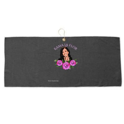 Kama La Flor Large Microfiber Waffle Golf Towel