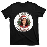 Kamala Lalalala Funny Christmas Holiday Harris Walz Song T-Shirt