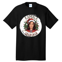 Kamala Lalalala Funny Christmas Holiday Harris Walz Song Tall T-Shirt