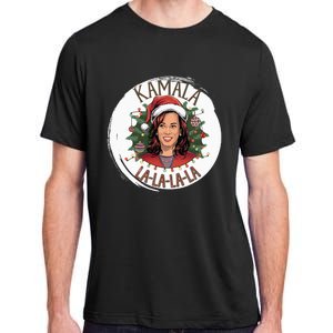 Kamala Lalalala Funny Christmas Holiday Harris Walz Song Adult ChromaSoft Performance T-Shirt