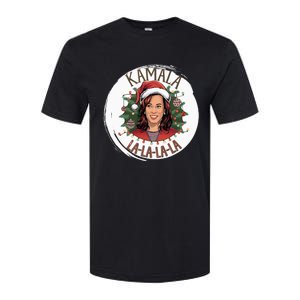 Kamala Lalalala Funny Christmas Holiday Harris Walz Song Softstyle CVC T-Shirt