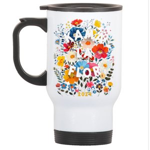 Kama La Flor 2024 Gift Cute Stainless Steel Travel Mug