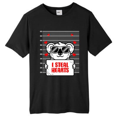 Koala Lover Heart Valentines Day Koala Bear Gift Tall Fusion ChromaSoft Performance T-Shirt