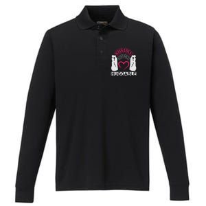 KissAble LoveAble HuggAble Performance Long Sleeve Polo