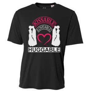 KissAble LoveAble HuggAble Cooling Performance Crew T-Shirt