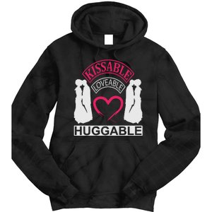 KissAble LoveAble HuggAble Tie Dye Hoodie