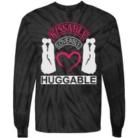 KissAble LoveAble HuggAble Tie-Dye Long Sleeve Shirt