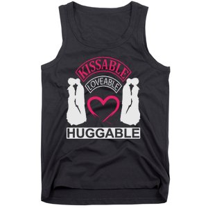 KissAble LoveAble HuggAble Tank Top