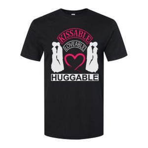 KissAble LoveAble HuggAble Softstyle CVC T-Shirt