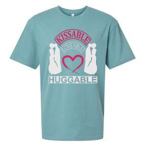 KissAble LoveAble HuggAble Sueded Cloud Jersey T-Shirt