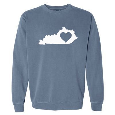 Kentucky Love I Gift Garment-Dyed Sweatshirt