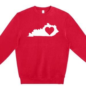 Kentucky Love I Gift Premium Crewneck Sweatshirt