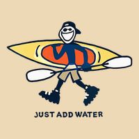 Kayak Lover Just Add Water Kayak Bag