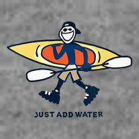 Kayak Lover Just Add Water Kayak Tall Hoodie