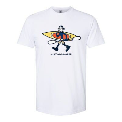 Kayak Lover Just Add Water Kayak Softstyle CVC T-Shirt