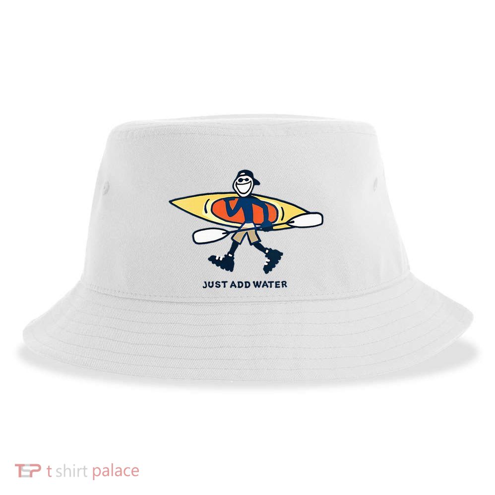Kayak Lover Just Add Water Kayak Sustainable Bucket Hat
