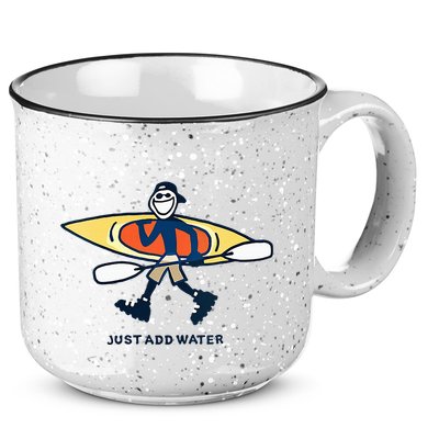 Kayak Lover Just Add Water Kayak 15oz Campfire Ceramic Mug
