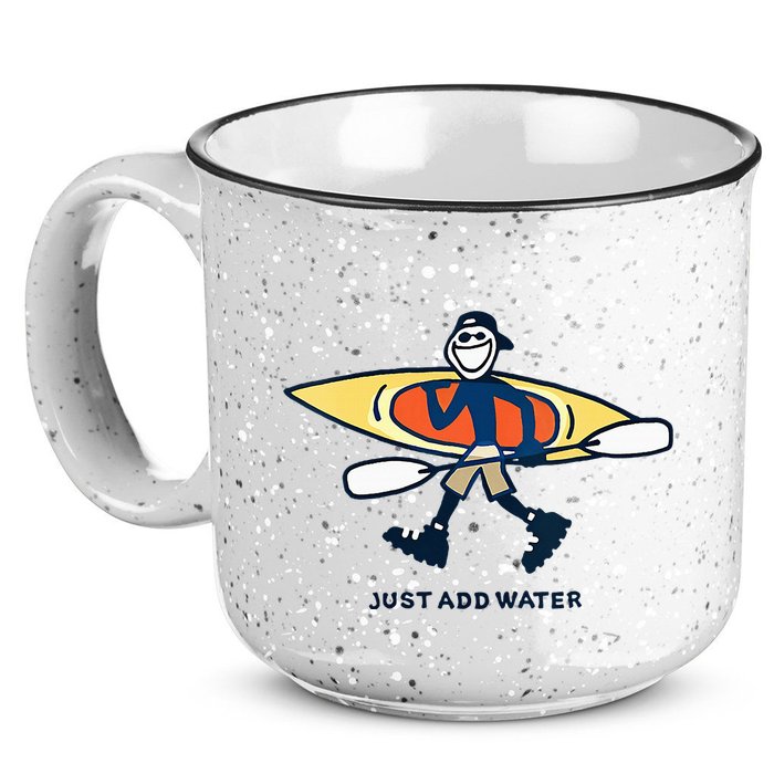 Kayak Lover Just Add Water Kayak 15oz Campfire Ceramic Mug