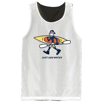 Kayak Lover Just Add Water Kayak Mesh Reversible Basketball Jersey Tank