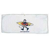 Kayak Lover Just Add Water Kayak Large Microfiber Waffle Golf Towel