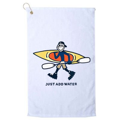 Kayak Lover Just Add Water Kayak Golf Towel