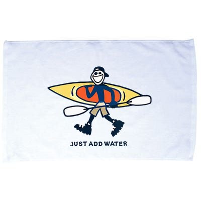 Kayak Lover Just Add Water Kayak Microfiber Hand Towel