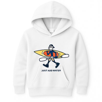 Kayak Lover Just Add Water Kayak Kids Hoodie