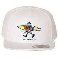 Kayak Lover Just Add Water Kayak Wool Snapback Cap