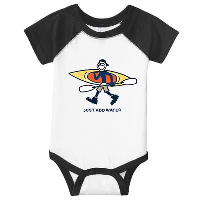 Kayak Lover Just Add Water Kayak Infant Baby Jersey Bodysuit