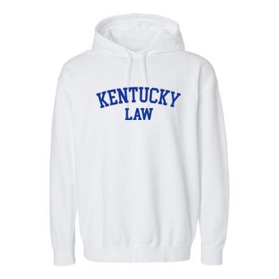 Kentucky Law Kentucky Bar Graduate Garment-Dyed Fleece Hoodie