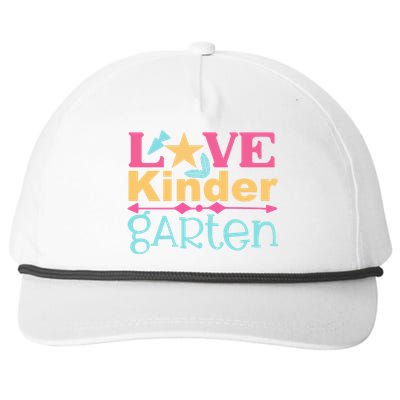 Kindergarten Love Snapback Five-Panel Rope Hat