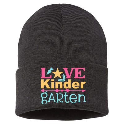 Kindergarten Love Sustainable Knit Beanie