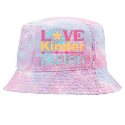 Kindergarten Love Tie-Dyed Bucket Hat