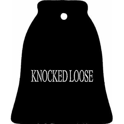 Knocked Loose Ceramic Bell Ornament