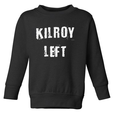 Kilroy Left Toddler Sweatshirt