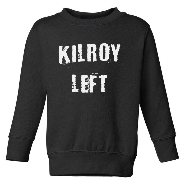 Kilroy Left Toddler Sweatshirt