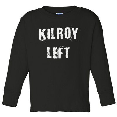 Kilroy Left Toddler Long Sleeve Shirt