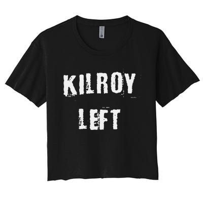 Kilroy Left Women's Crop Top Tee