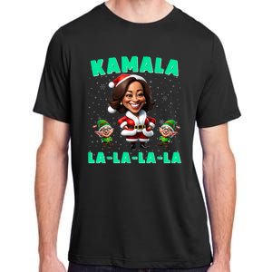 Kamala Lalalala Kamala Harris 2024 Funny Christmas Xmas Adult ChromaSoft Performance T-Shirt