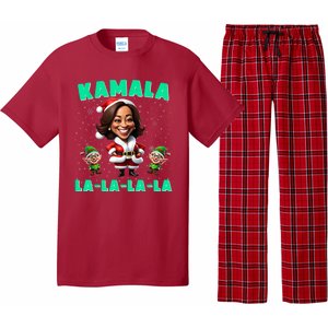 Kamala Lalalala Kamala Harris 2024 Funny Christmas Xmas Pajama Set