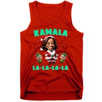 Kamala Lalalala Kamala Harris 2024 Funny Christmas Xmas Tank Top