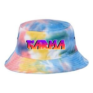 Karma Logo Tie Dye Newport Bucket Hat