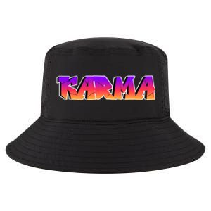 Karma Logo Cool Comfort Performance Bucket Hat