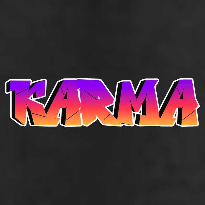 Karma Logo Cool Comfort Performance Bucket Hat