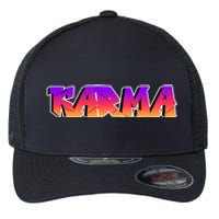 Karma Logo Flexfit Unipanel Trucker Cap