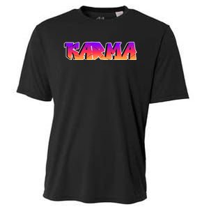 Karma Logo Cooling Performance Crew T-Shirt